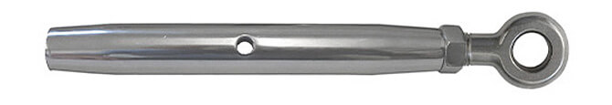 Closed Body Turnbuckle with Eye to Blank Ends - 316 Stainless Steel